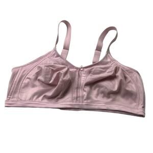 Bali Bra Double Support Soft Touch Back Smoothing Wirefree Bra Women's 42DD‎